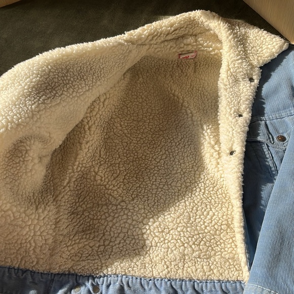 Baby Blue Corduroy Levi’s Jacket - Picture 2 of 6
